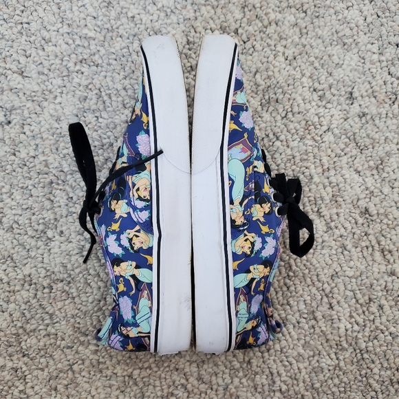 Disney Vans Princess Jasmin Sneakers Shoes - Picture 7 of 9